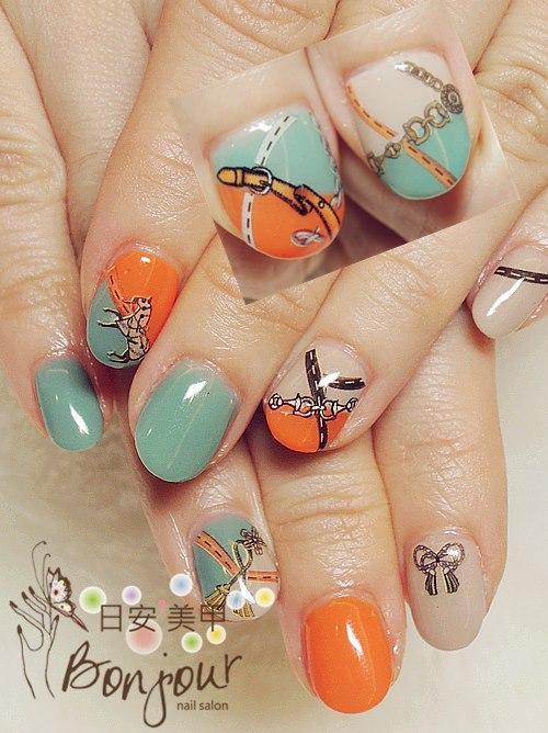 愛馬士風光療指甲 - 台北東區美甲:日安美甲 Bonjour Nail Salon
