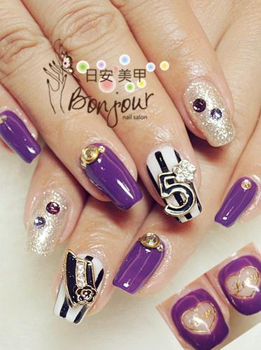 香奈風光療指甲 - 台北東區美甲:日安美甲 Bonjour Nail Salon