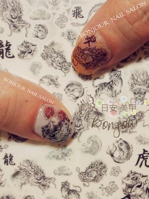 龍兄虎弟光療指甲 - 台北東區美甲指甲彩繪:日安美甲 Bonjour Nail Salon