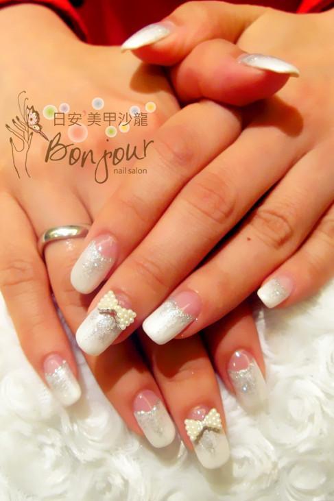夏夏海洋風光療指甲:台北東區美甲彩繪店-Bonjour Nails