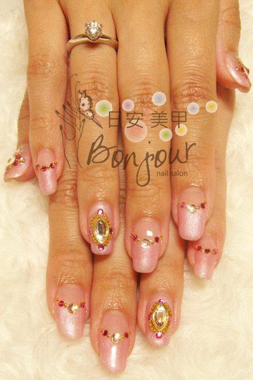 光療指甲:台北東區美甲彩繪店-Bonjour Nails